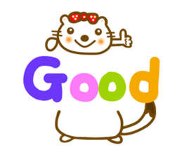 Ermine of Onnko chan sticker #10519965