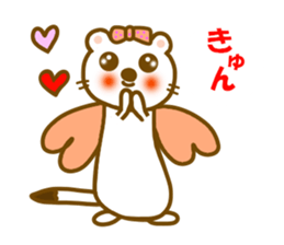 Ermine of Onnko chan sticker #10519981