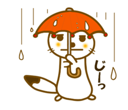 Ermine of Onnko chan sticker #10519995