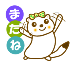 Ermine of Onnko chan sticker #10519997