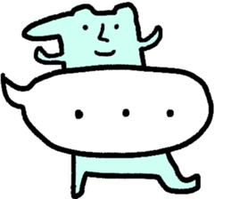 Sloppy balloon sticker #10520611