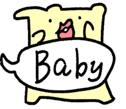 Sloppy balloon sticker #10520625