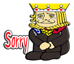 KING yes,Sir sticker #10520685