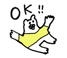 Great adventure of the bear sticker #10520880