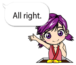 Tap Talk - Ninja kid's journal sticker #10521242