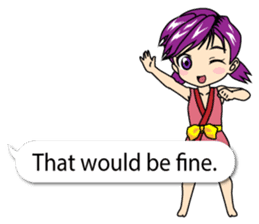 Tap Talk - Ninja kid's journal sticker #10521243