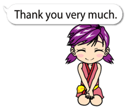 Tap Talk - Ninja kid's journal sticker #10521244