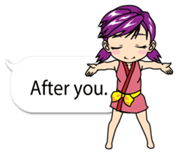 Tap Talk - Ninja kid's journal sticker #10521255