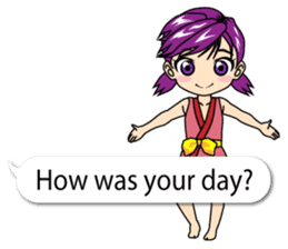 Tap Talk - Ninja kid's journal sticker #10521258