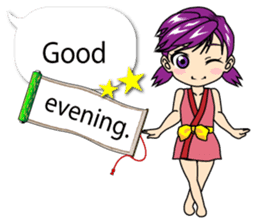 Tap Talk - Ninja kid's journal sticker #10521261