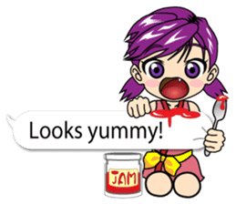 Tap Talk - Ninja kid's journal sticker #10521262