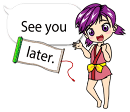 Tap Talk - Ninja kid's journal sticker #10521264