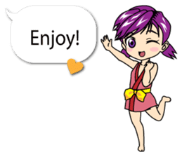 Tap Talk - Ninja kid's journal sticker #10521265