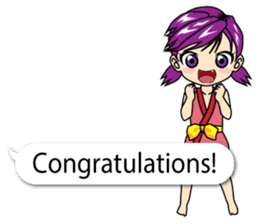 Tap Talk - Ninja kid's journal sticker #10521268