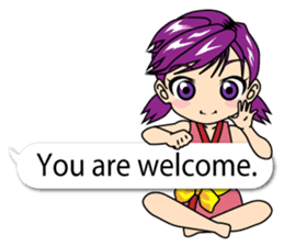 Tap Talk - Ninja kid's journal sticker #10521273