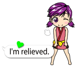 Tap Talk - Ninja kid's journal sticker #10521274