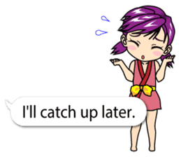 Tap Talk - Ninja kid's journal sticker #10521278