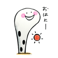 Lovely Spotted Garden Eels sticker #10521280