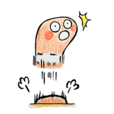 Lovely Spotted Garden Eels sticker #10521289