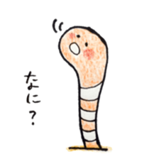 Lovely Spotted Garden Eels sticker #10521297
