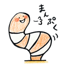 Lovely Spotted Garden Eels sticker #10521307