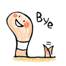 Lovely Spotted Garden Eels sticker #10521318