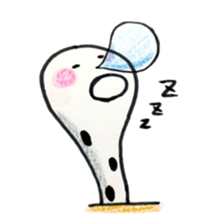 Lovely Spotted Garden Eels sticker #10521319