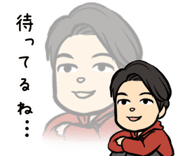 Blue Ranger Masaya Matsukaze SANJOU! sticker #10521870