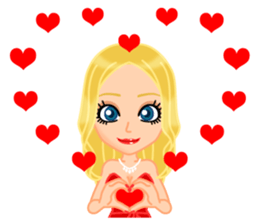 Girls' Night Out - Heart sticker #10521884