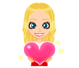 Girls' Night Out - Heart sticker #10521892