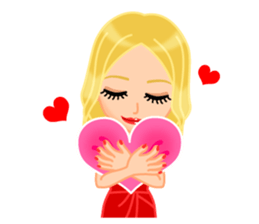 Girls' Night Out - Heart sticker #10521893