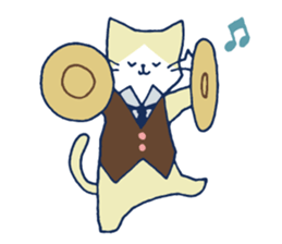 Cats&Music sticker #10521922