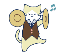 Cats&Music sticker #10521922
