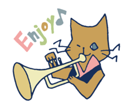 Cats&Music sticker #10521923