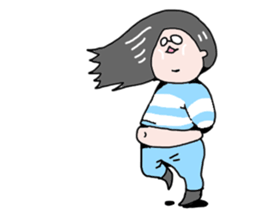 Chubby Lady Ushiyan sticker #10522403
