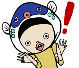 I cover to a head,what? sticker #10522441