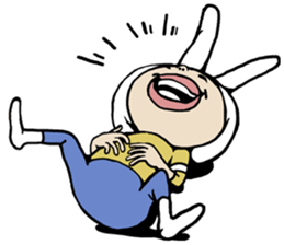 I cover to a head,what? sticker #10522454