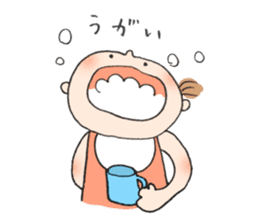 Chibi-chan Happy Life sticker #10522773