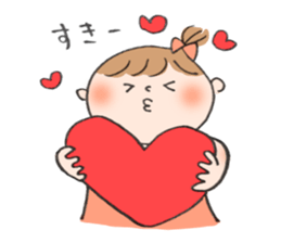 Chibi-chan Happy Life sticker #10522786