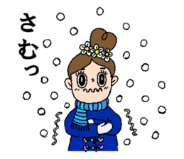 hokusai-girl sticker #10522803