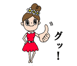 hokusai-girl sticker #10522804