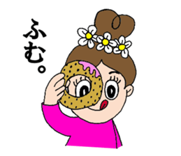 hokusai-girl sticker #10522815