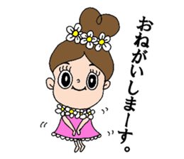 hokusai-girl sticker #10522816