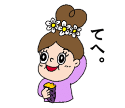 hokusai-girl sticker #10522817