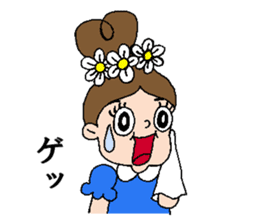 hokusai-girl sticker #10522818