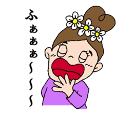 hokusai-girl sticker #10522820