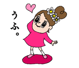 hokusai-girl sticker #10522823