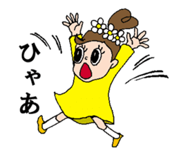 hokusai-girl sticker #10522824