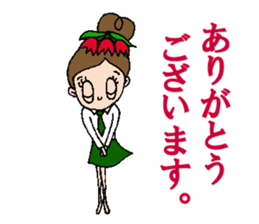 hokusai-girl sticker #10522826