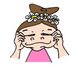 hokusai-girl sticker #10522837